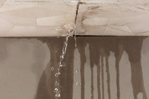 Professional Sewage Cleanup technician working in Mertztown, PA